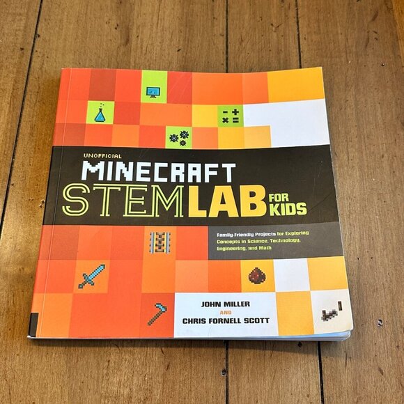 Unofficial Minecraft STEM Lab For Kids Flex Bound Book - Picture 11 of 12
